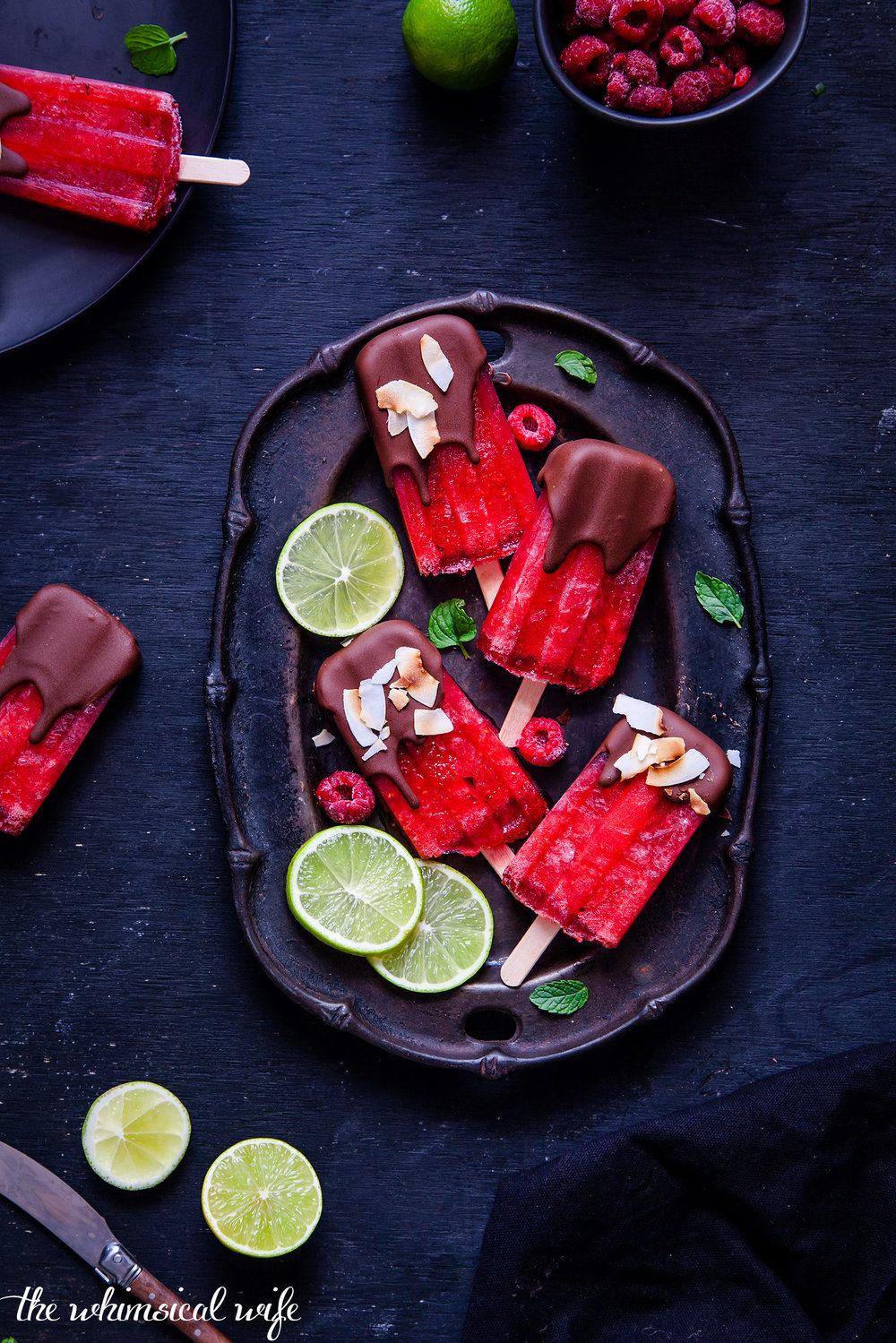 Sneaky Raspberry Probiotic Popsicles {Dairy, Gluten, Nut & Egg Free}